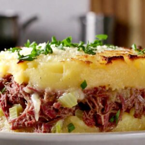 Escondidinho de Carne Seca Explosivo Escondidinho de Carne Seca Explosivo