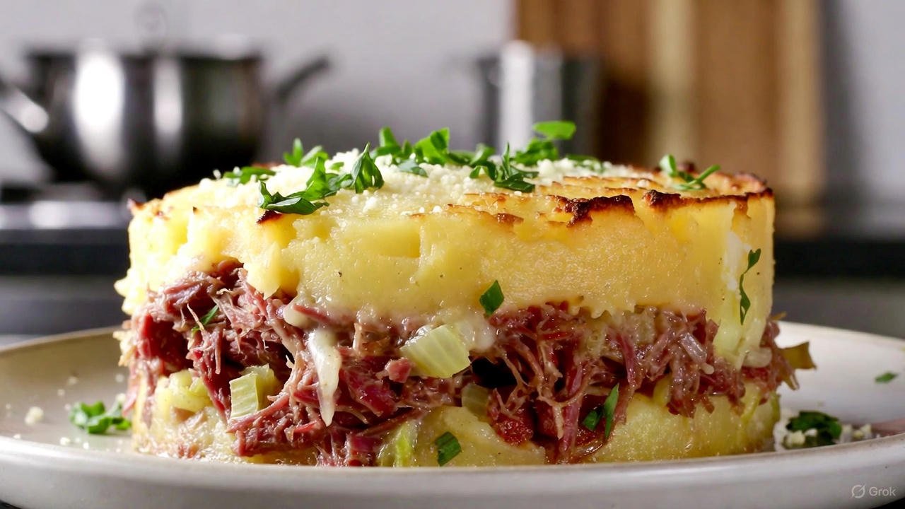 Escondidinho de Carne Seca Explosivo